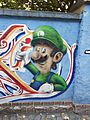 Luigi - mural w Toruniu