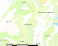 Map commune FR insee code 2B296