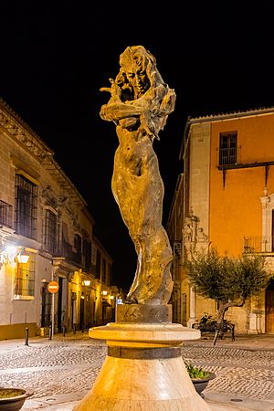 Archivo:Monumento a Lola Flores, Calle Ramón de Cala, Jerez de la Frontera, España, 2015-12-07, DD 01