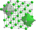 NaCl polyhedra