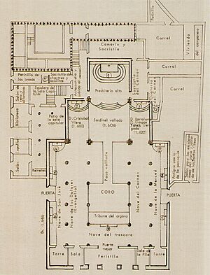Archivo:Planta de la Catedral de La Laguna después de 1.809
