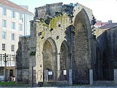 Pontevedra Capital Ruinas de Santo Domingo