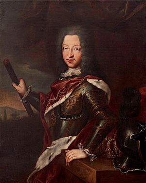 Archivo:Portrait du Roi Charles Emmanuel III de Savoie