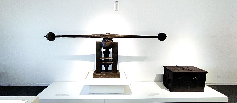 Prensa monetal (Museo de Navarra)