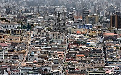 Archivo:Quito as from panecillo Basilica