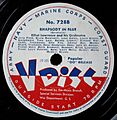 Record Label Vdisc, Rhapsody In Blue