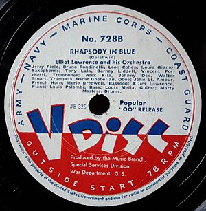 Archivo:Record Label Vdisc, Rhapsody In Blue