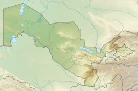 Aralkum ubicada en Uzbekistán