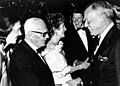 Sandro Pertini e Frank Sinatra