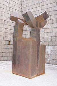 Sculpture by Chillida