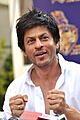 Shahrukh interacts with media after KKR's maiden IPL title