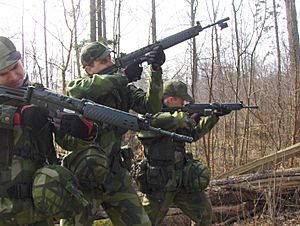 Archivo:Swedish Soldiers Aiming