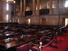 Tennessee state capitol house floor 2002