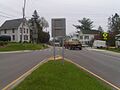 The western terminus of NY 206 in Whitney Point