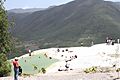 Vista desde la bajada a las aguas termales