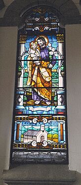 Vitral San José, Santuario de Belén, Popayán