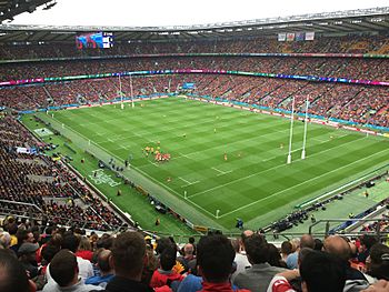 Archivo:2015 Rugby World Cup, Wales vs. Australia (21921161599)