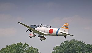 Archivo:Aichi D3A Replica Airshow