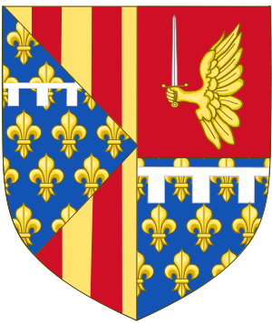 Archivo:Arms of Alfonso IV of Ribagorza, Marquis of Villena