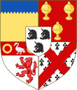 Arms of James Butler, 1st Duke of Ormond.svg