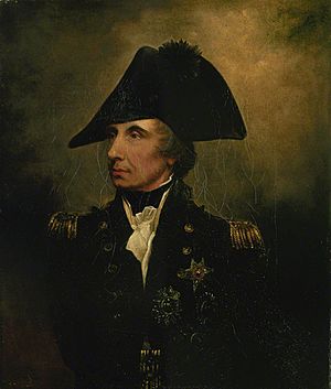 Archivo:Arthur William Devis (1762-1822) - Vice-Admiral Horatio Nelson (1758–1805), 1st Viscount Nelson - BHC2270 - Royal Museums Greenwich