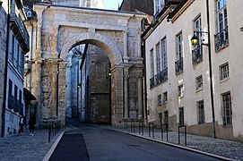 Besançon, la porte Noire (1)