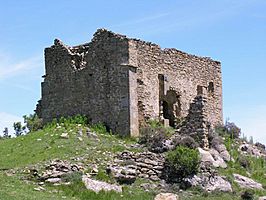 Ruinas de la Iglesia de Santa María de Escusaguat.