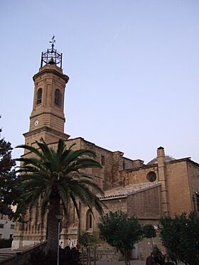 Caspe - Colegiata de Sta María la Mayor - Vista01.jpg