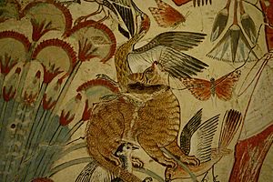 Archivo:Cat, Tomb of Nebamun
