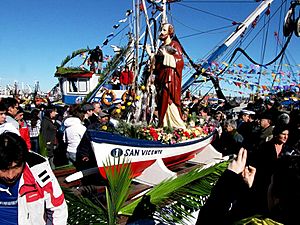 Archivo:Celebración San Pedro en las aguas de Talcahuano, Chile