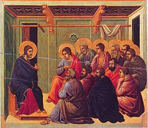 Archivo:Christ Taking Leave of the Apostles
