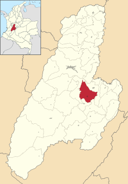 Guamo ubicada en Tolima
