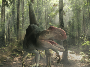 Archivo:Dinosaur Zoo monolophosaurus in game