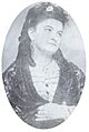 Emilia Pardo Bazán, óvalo