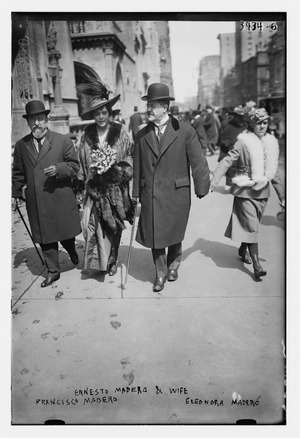 Archivo:Ernesto Madero and wife, Francisco Madero and Elenora Madero LCCN2014698738