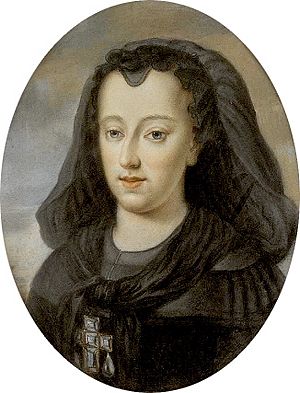 Archivo:Fratellini, Giovanna - Violante Beatrice of Bavaria in mourning