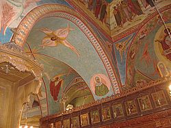 Archivo:Frescos in Saint Elian Church - Hims, Syria1