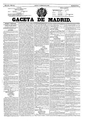 Archivo:Gaceta de Madrid 21-03-1867