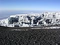 Glacier at summit of Mt Kilimanjaro 003