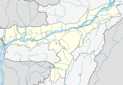 Tezpur ubicada en Assam