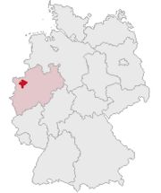 Lage des Kreises Wesel in Deutschland.PNG