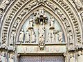 Main portal of the cathedral of Huesca 02