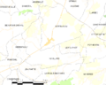 Map commune FR insee code 14033