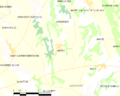 Map commune FR insee code 64002