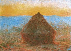 Monet grainstack 65 x 92 cm, 1891 W1285