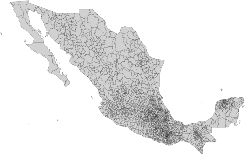 Municipalities of Mexico 2021