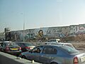 Muro que separa Jerusalem y Ramala