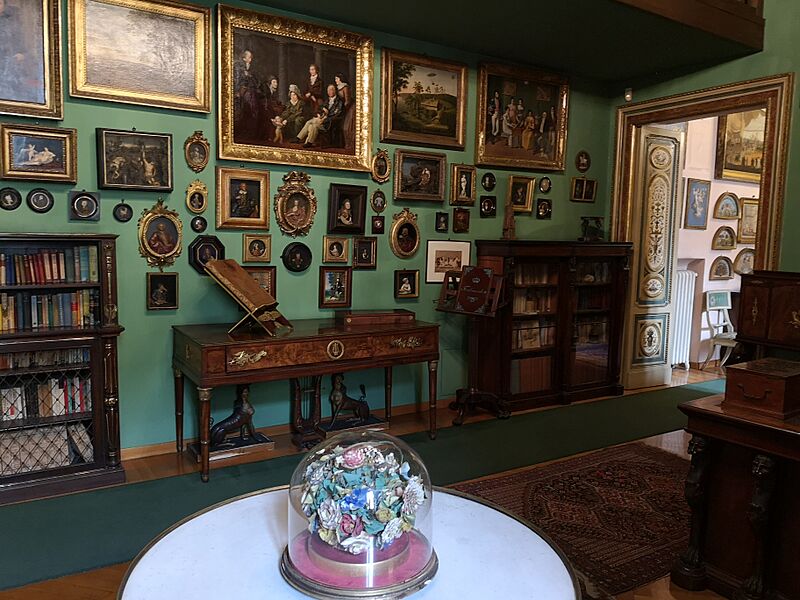 Museo Mario Praz, lo studio