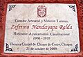 Placa Zeferino Nandayapa