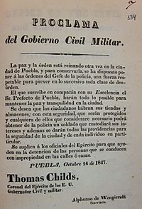 Archivo:Proclama de Thomas Childs en Puebla